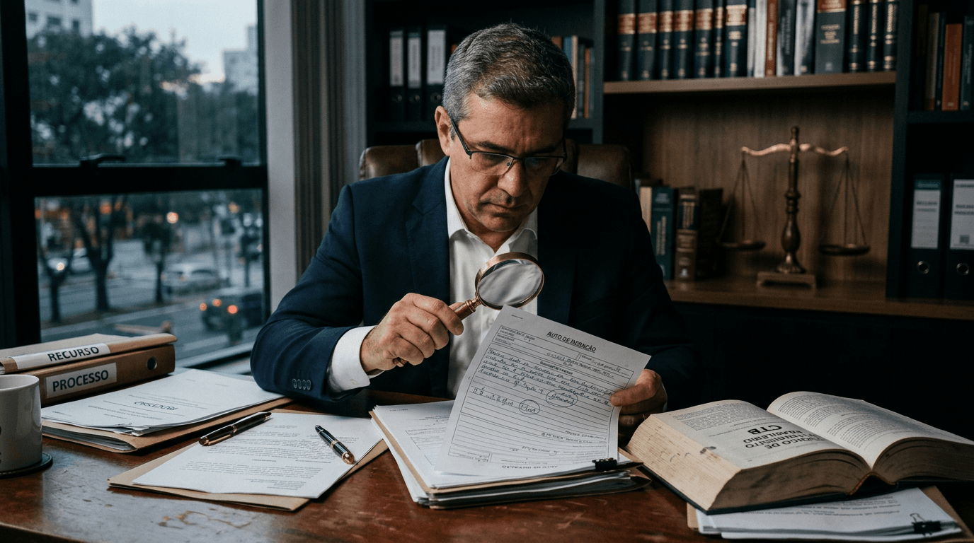 7 Erros Fatais no Auto de Infração Que Podem Anular Sua Multa